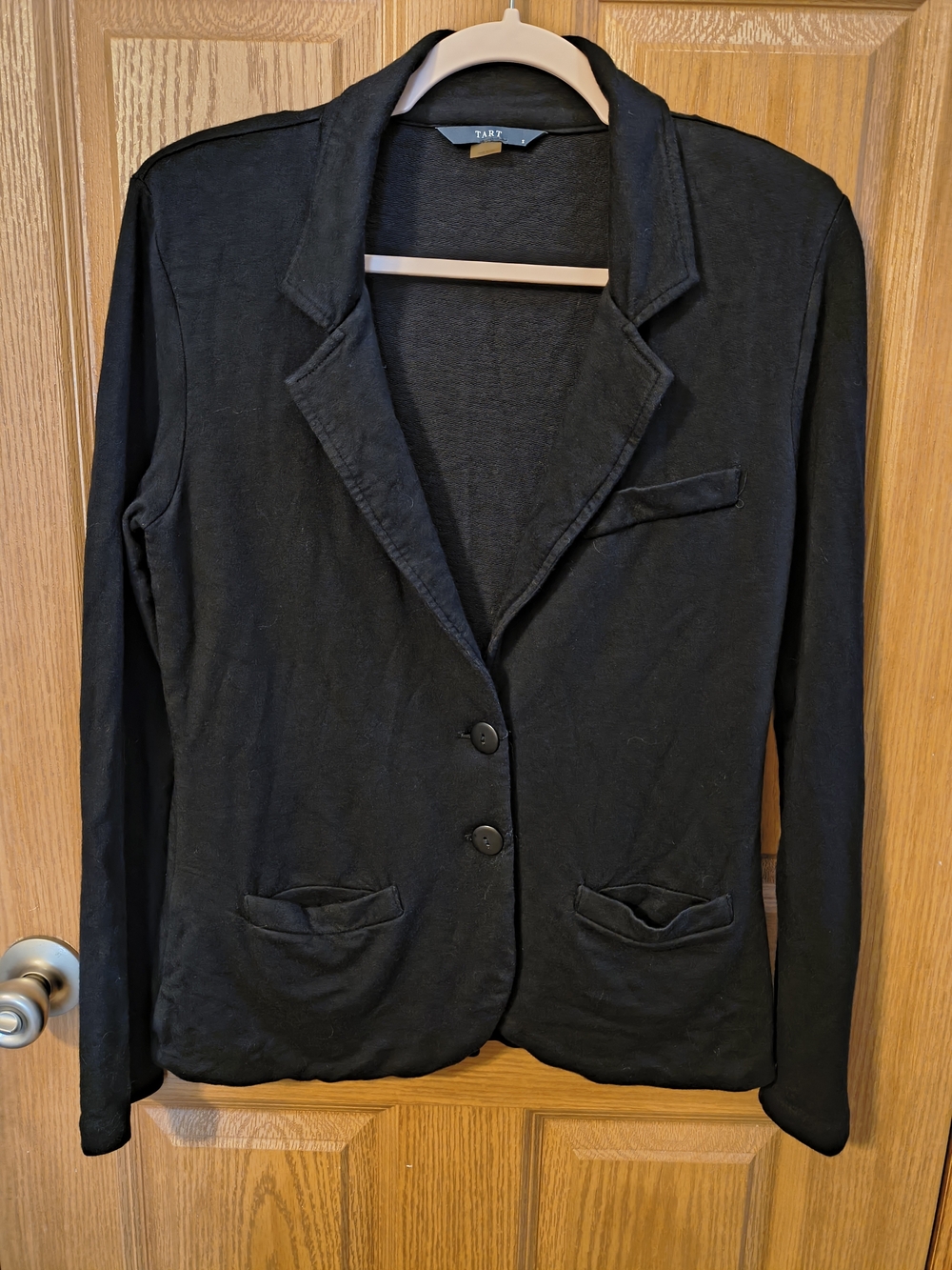 Tart Black Women's Two-Button Tailored Blazer